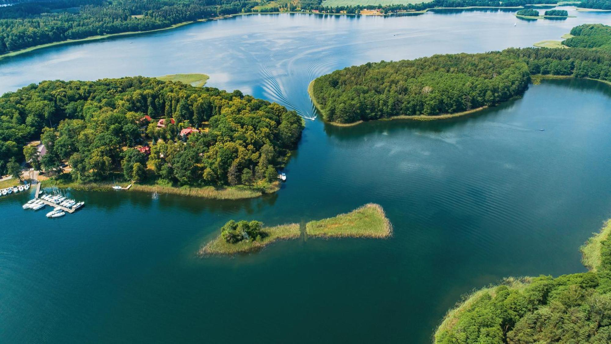 Отель Labedzi Ostrow Osrodek Wypoczynkowy Piekna Gora Экстерьер фото