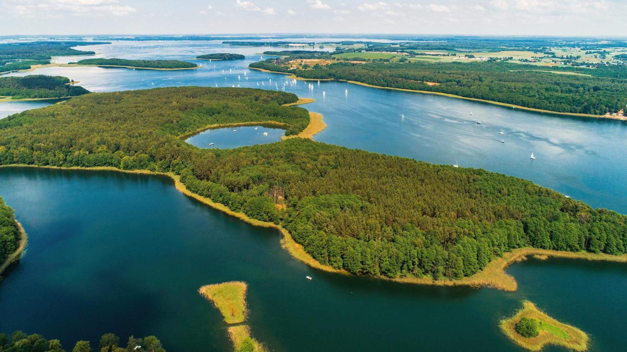 Отель Labedzi Ostrow Osrodek Wypoczynkowy Piekna Gora Экстерьер фото