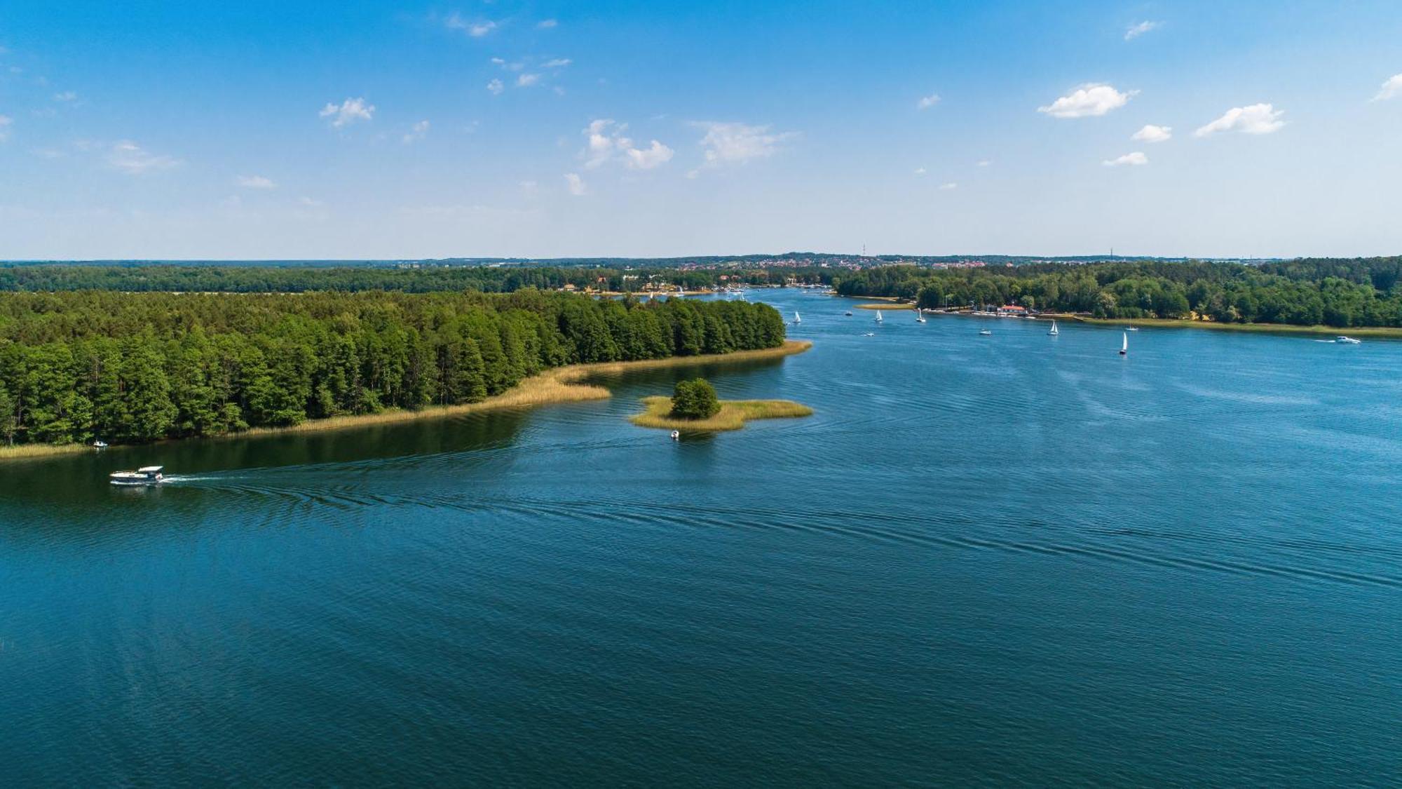 Отель Labedzi Ostrow Osrodek Wypoczynkowy Piekna Gora Экстерьер фото