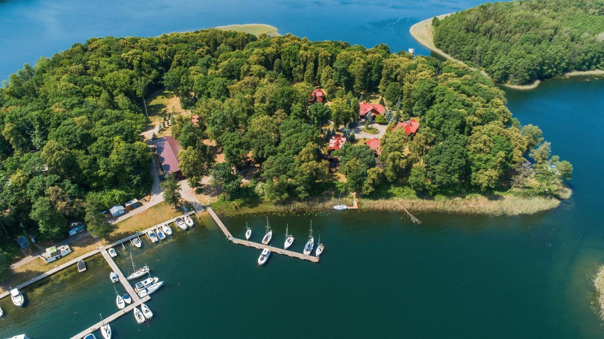 Отель Labedzi Ostrow Osrodek Wypoczynkowy Piekna Gora Экстерьер фото